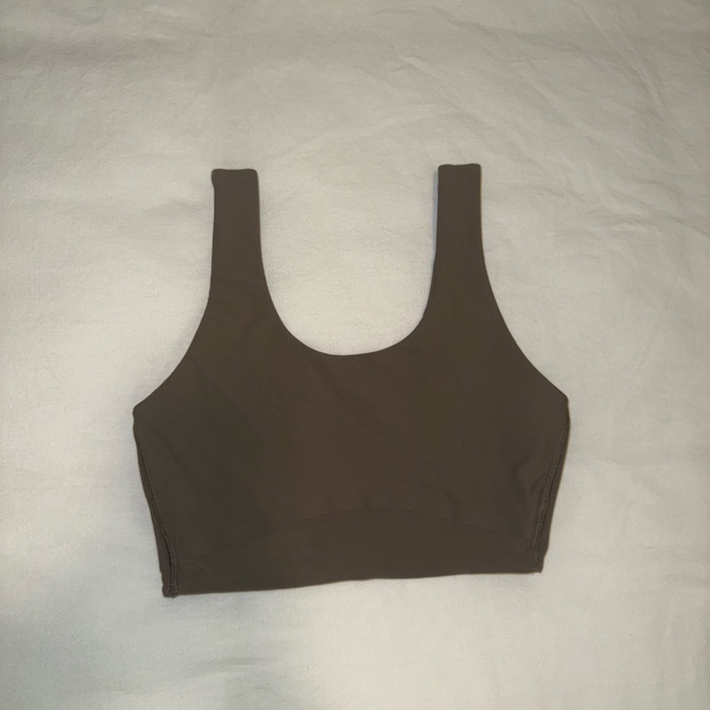 Brown Sports Bra